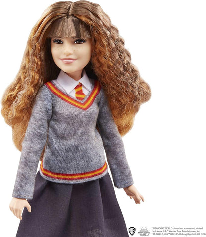 Harry Potter Boneca e conjunto de poções polissuco de Hermione, com boneca Hermione Granger em uniforme e acessórios de Hogwarts, brinquedo para crianças de 6 anos ou mais