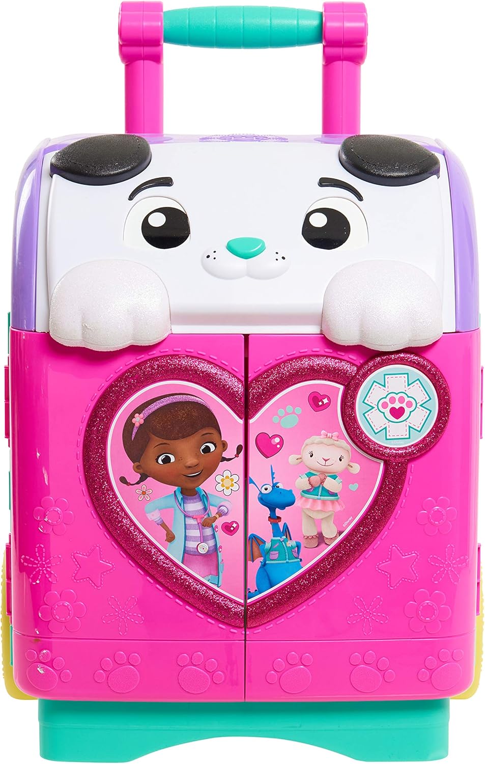 Doc McStuffins 92446 Baby All In One Nursery Pet Rescue Móvel, Multicolorido