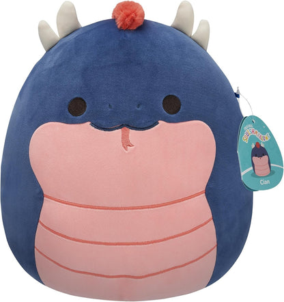 Squishmallows Original 12 Polegadas - Cian, o Basilisco da Marinha