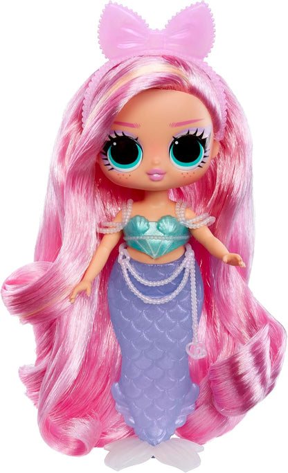 LOL. Surpresa! Tweens - Mermaid Lola Waves - Boneca fashion com cauda que muda de cor, barbatana móvel e lindos acessórios - brinquedos para crianças e colecionadores a partir de 4 anos