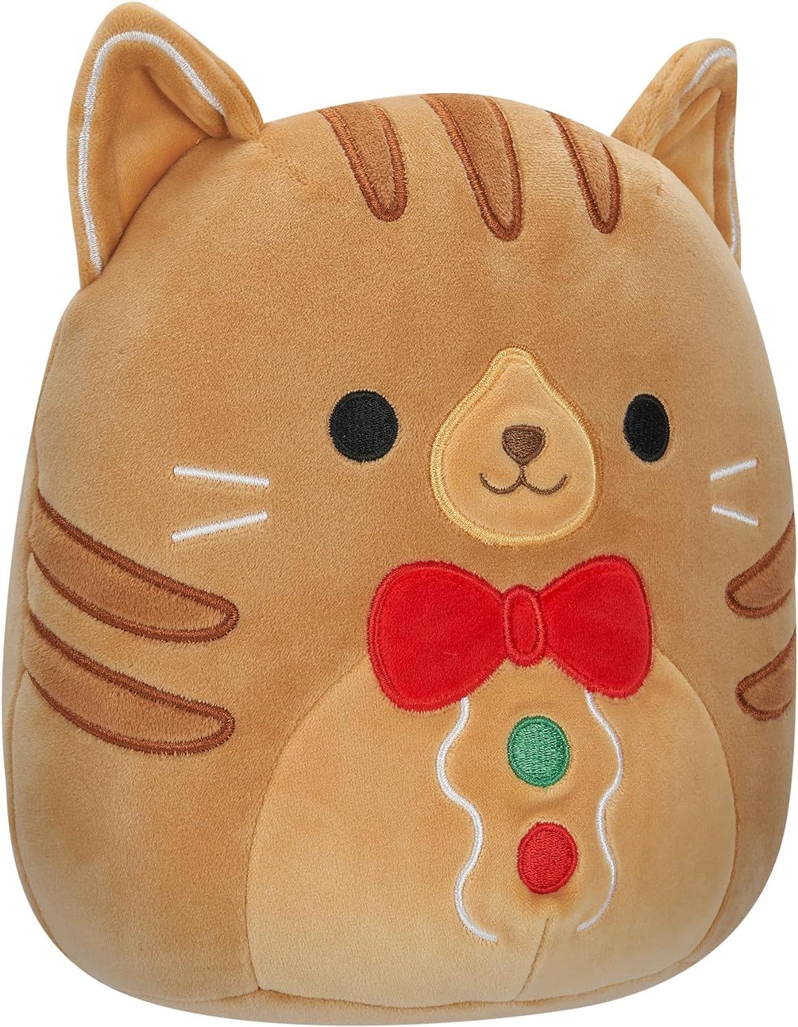 Squishmallows Pelúcia ultramacia original de 7,5 polegadas para gato de gengibre de tamanho pequeno