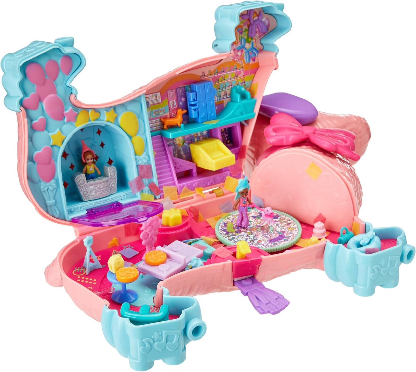 Polly Pocket-La Fete Du Chiot-Coffret com estatuetas HYD98