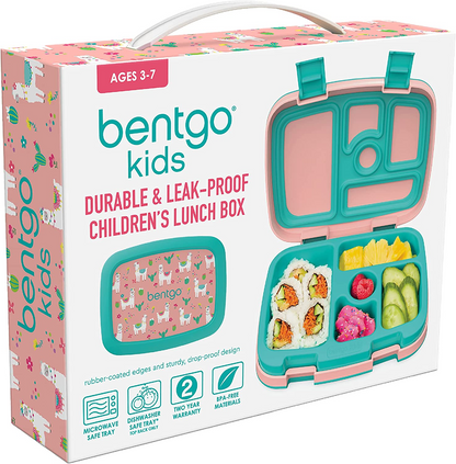 Bentgo lancheira infantil à prova de vazamento, lancheira infantil estilo Bento com 5 compartimentos