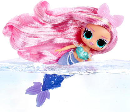 LOL. Surpresa! Tweens - Mermaid Lola Waves - Boneca fashion com cauda que muda de cor, barbatana móvel e lindos acessórios - brinquedos para crianças e colecionadores a partir de 4 anos