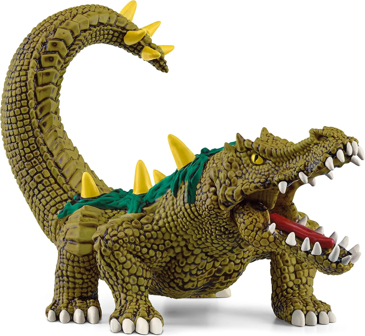 SCHLEICH 70144 Criatura da selva Eldrador Criaturas Brinquedo Estatueta para crianças de 7 a 12 anos, Verde, 11 x 15,1 x 18 cm