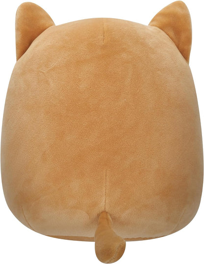 Squishmallows Pelúcia ultramacia original de 7,5 polegadas para gato de gengibre de tamanho pequeno