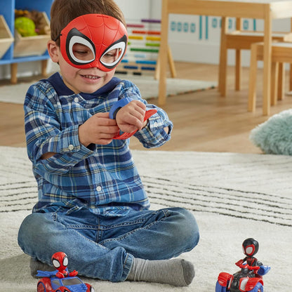 SPIDEY AND HIS AMAZING FRIENDS PACOTE DE VEÍCULOS DE ROLE PLAY Exclusivo da Amazon