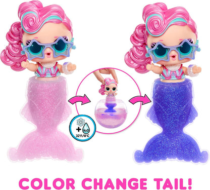 LOL. Surpresa! Mermaids Tots - Fashion Tots com caudas que mudam de cor - Adequado para colecionadores, meninas e meninos com mais de 4 anos