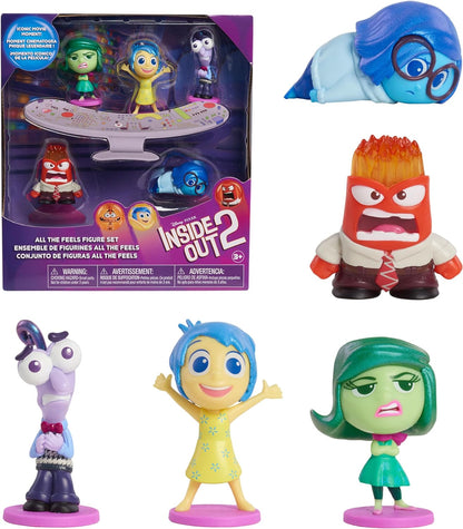 Conjunto de figuras Inside Out 2 All the Feels