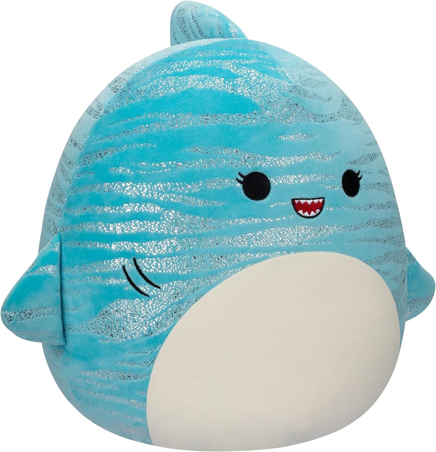 Squishmallows 12" Lamar - Tubarão Baleia Azul