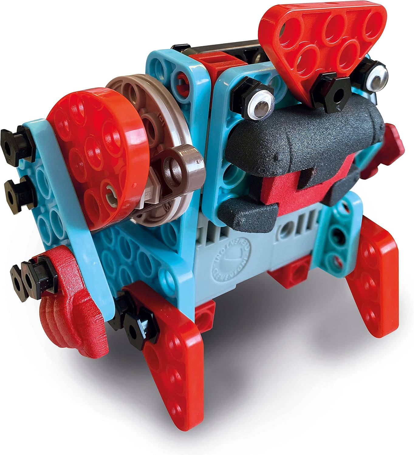 Clementoni 61360 Science&amp;Play Mechanics Junior Motion Robot Building Set, Científico, Regalo para niños a partir de 6 años, Juguetes STEM, Versión en inglés,