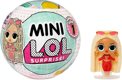 LOL Surprise OMG Mini Move & Groove Fashion Doll - VARIEDADE ALEATÓRIA - Playset de bola em movimento inclui surpresas e minibonecas colecionáveis - ótimo presente para crianças de 4 anos ou mais