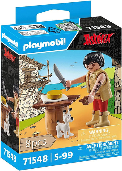 Playmobil 71548 Asterix: Boneywasawarriorwayayix, bonecos de coleção, colecionadores e leques de asterix, dramatização divertida e imaginativa, conjuntos de jogos adequados para crianças de 5 anos ou mais