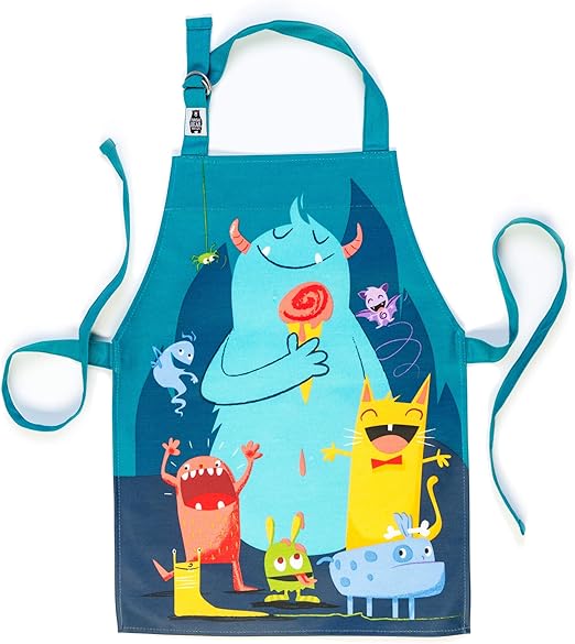 ThreadBear Design - Avental fácil de limpar para crianças - Hora de brincar bagunçada Ótimo para atividades artísticas na escola em casa - 3 anos ou mais