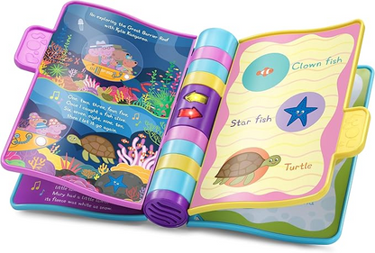 VTech Peppa Pig: Canciones infantiles de Peppa, Libro oficial de Peppa Pig con canciones infantiles, páginas claras, luces, música y efectos de sonido, Juguete interactivo para bebés de 9, 12, 18+ meses, versión en inglés