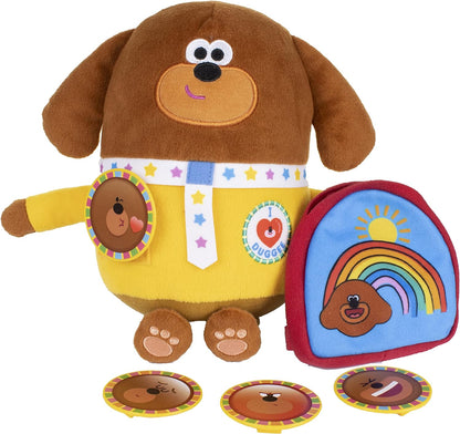 Hey Duggee AB Gee abgee 539 2147 Brinquedo macio melhor amigo, vermelho, 10 x 13 x 23 centímetros