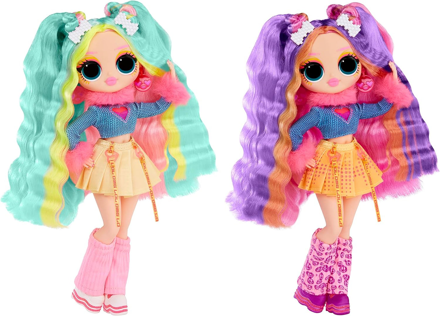 Jajaja ¡Sorpresa! Muñeca de moda OMG Sunshine Makeover - BUBBLEGUM DJ - Incluye cambio de color solar UV, muchas sorpresas y accesorios fabulosos - Gran regalo para niños de 4 años en adelante