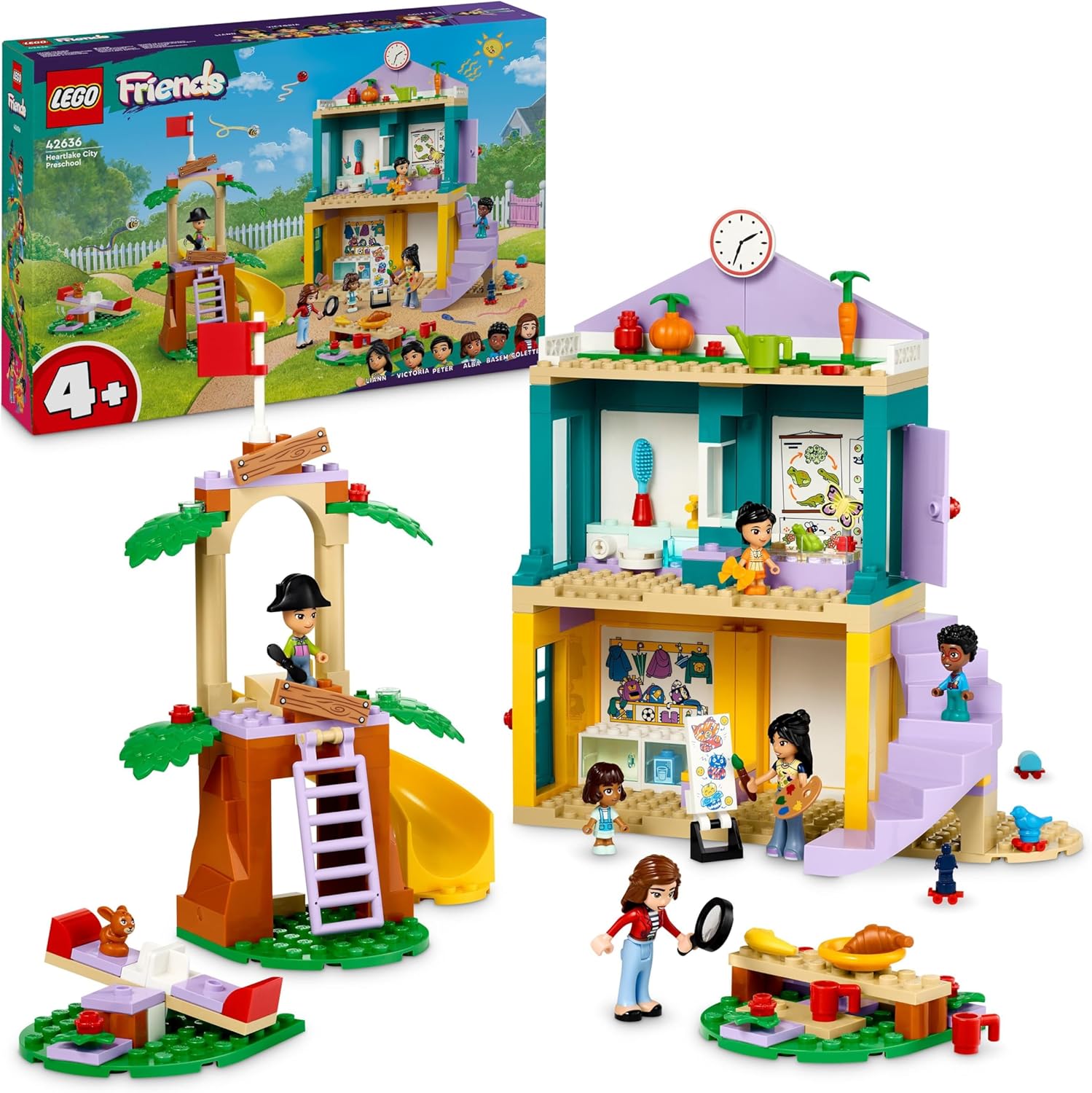 LEGO Friends Heartlake City Juego de aula preescolar juguetes de apre