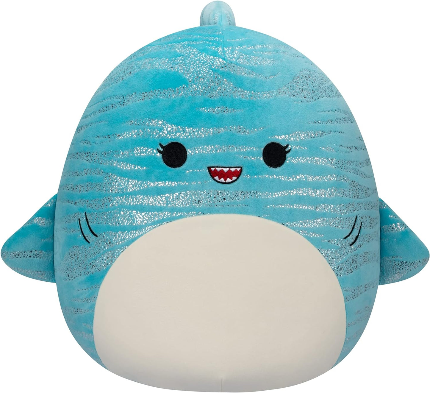 Squishmallows 12" Lamar - Tubarão Baleia Azul