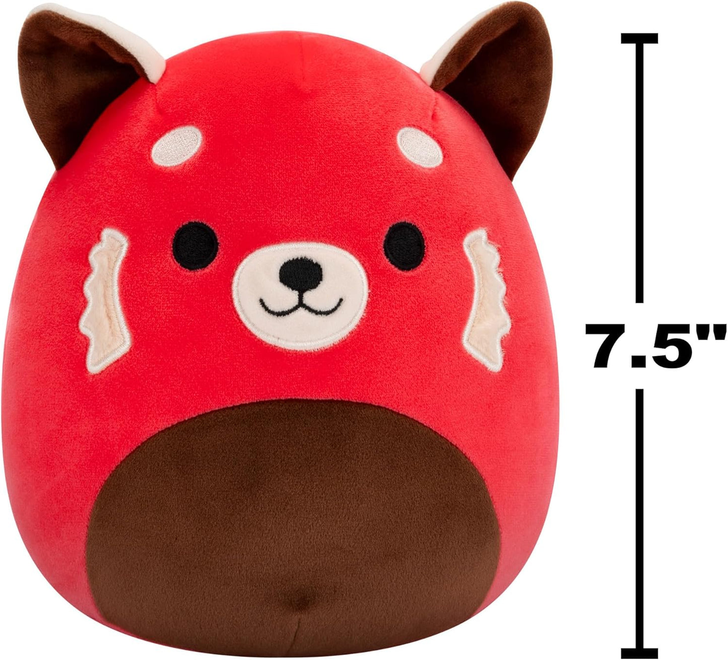 Squishmallows Original 7,5 Polegadas - Cici, o Panda Vermelho