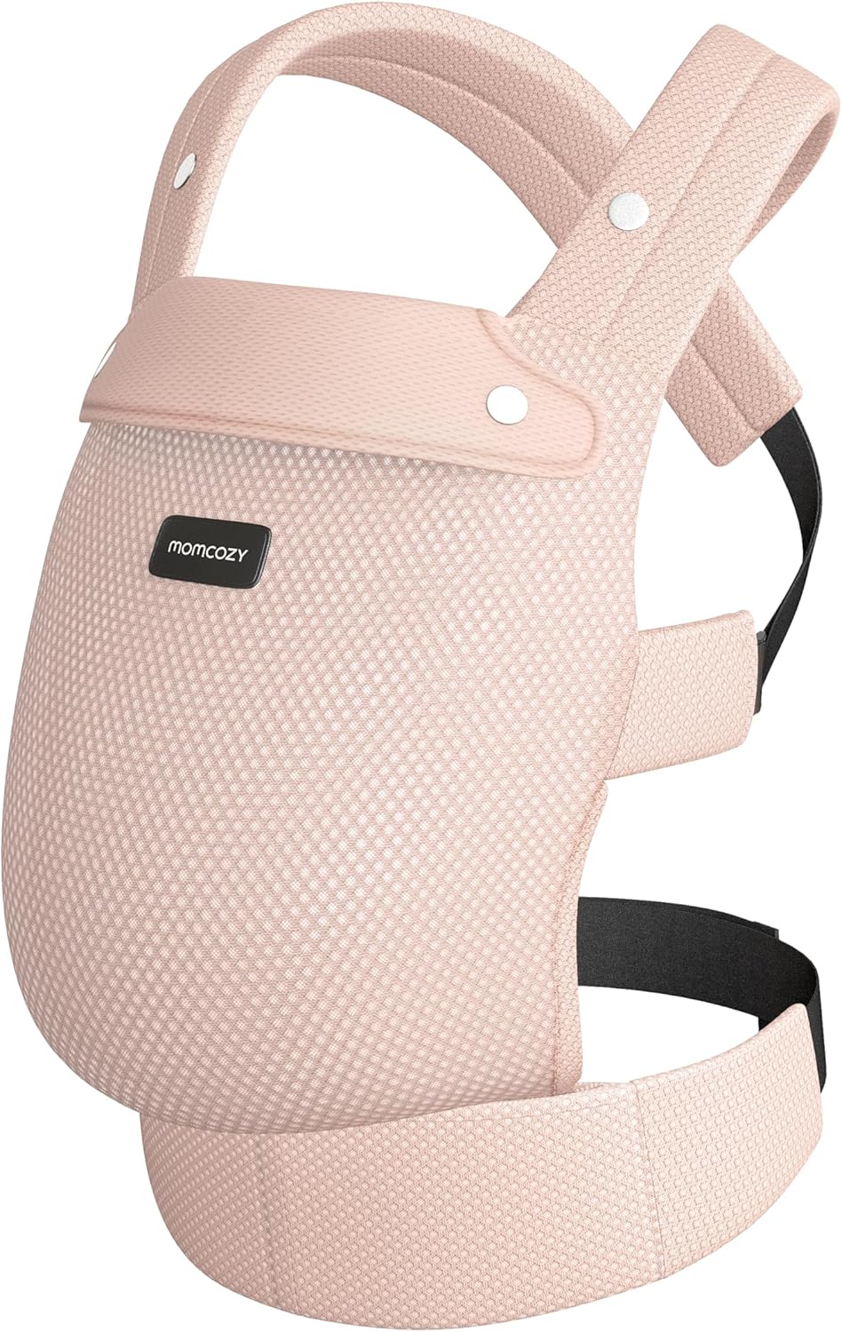 Momcozy Canguru para Bebês Recém-nascidos e Crianças Pequenas - Canguru para Bebês Ergonômico, Aconchegante e Leve para 7-44 libras, Fácil de Colocar, Ideal para Pais com as Mãos Livres, Suporte Lombar Aprimorado, Leopardo