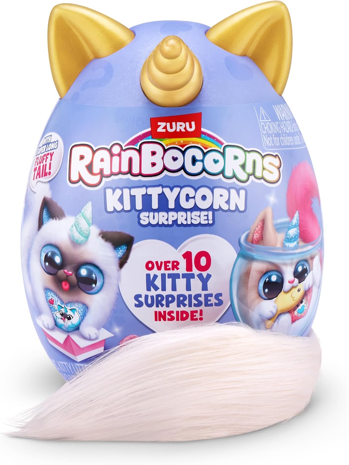 Rainbocorns Kittycorn Surprise Series 3 Himalayan (Nia) por ZURU, brinquedo de pelúcia, bicho de pelúcia colecionável, ovos surpresa para meninas