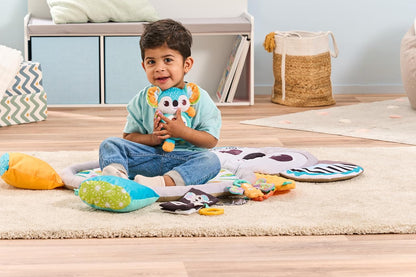 VTech Baby Koala Cuddles Alfombra de Juego, Alfombra de Juego Suave para Juego Sensorial, 5 Accesorios Incluye Mordedor y Sonajero, Efectos de Sonido y Frases Divertidas, Juguete para Bebés de 0, 3, 6, 12 Meses en Adelante, Versión en Inglés