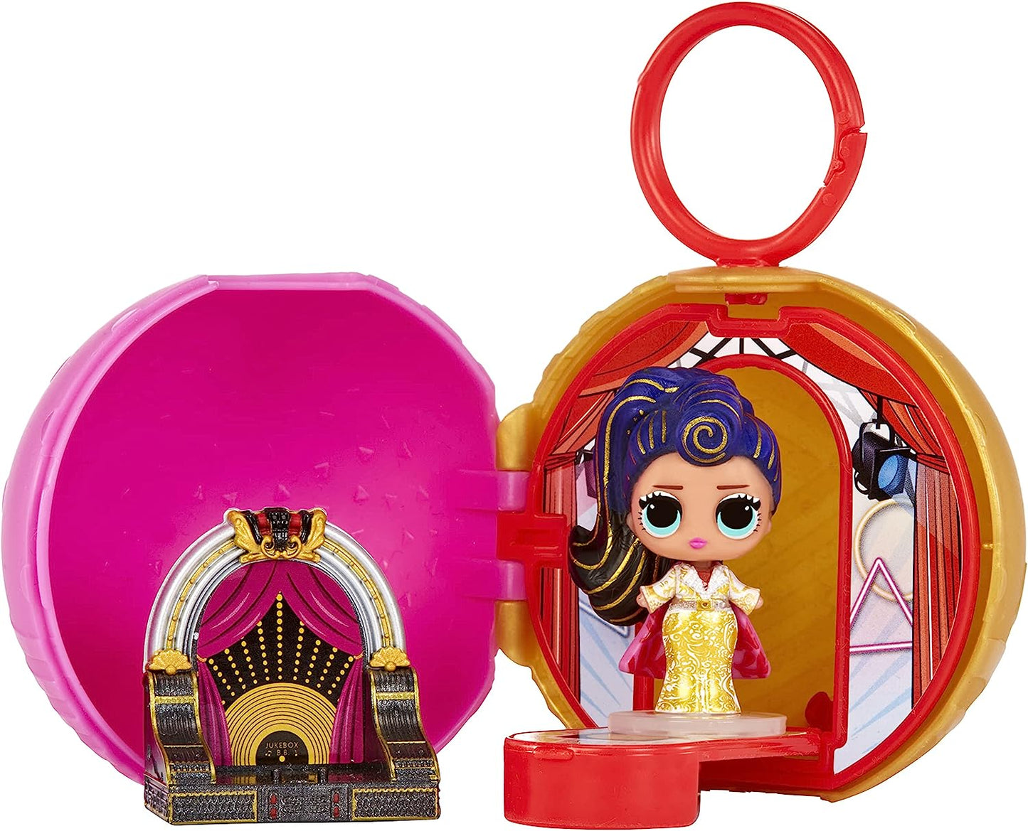 LOL Surprise OMG Mini Move & Groove Fashion Doll - VARIEDADE ALEATÓRIA - Playset de bola em movimento inclui surpresas e minibonecas colecionáveis - ótimo presente para crianças de 4 anos ou mais