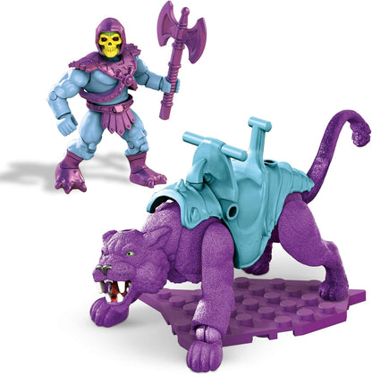 Mega Bloks Mega Construx Mestres do Universo Esqueleto e Panthor