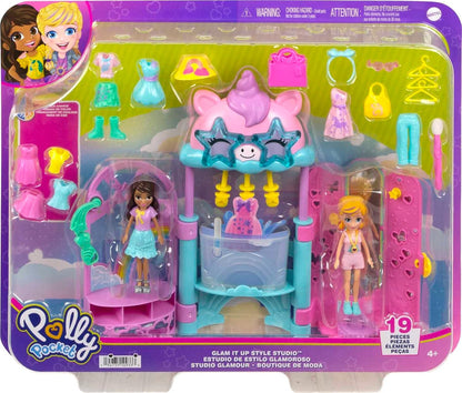 Polly Pocket Conjunto de estúdio estilo Glam It Up