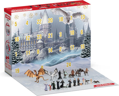 Schleich 99175 Calendário do Advento Harry Potter 2024, a partir dos 6 anos, Harry Potter, Playset, 37 x 9 x 28,7 cm