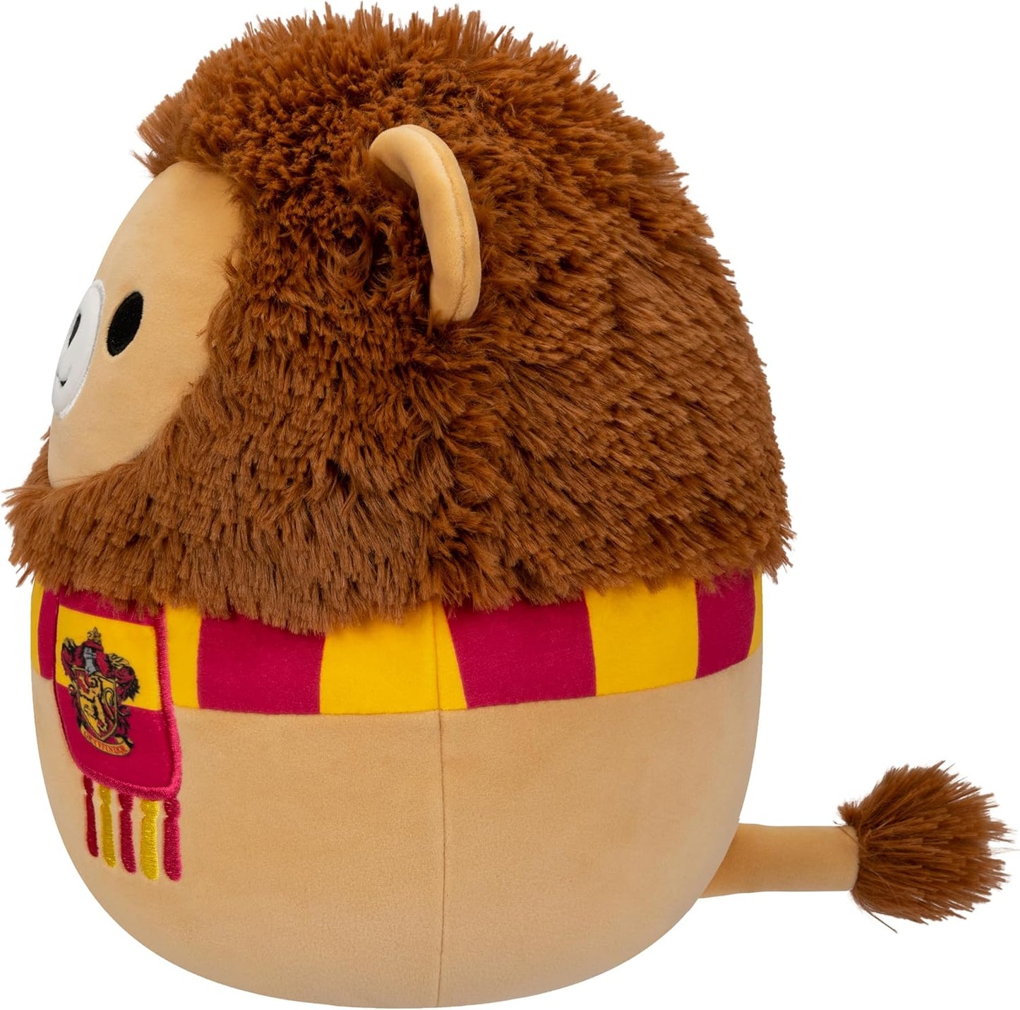 Squishmallows SQWB00017 Harry Potter León de Gryffindor Peluche oficial de Jazwares, ultra suave, tamaño mediano, 10 pulgadas, color marrón