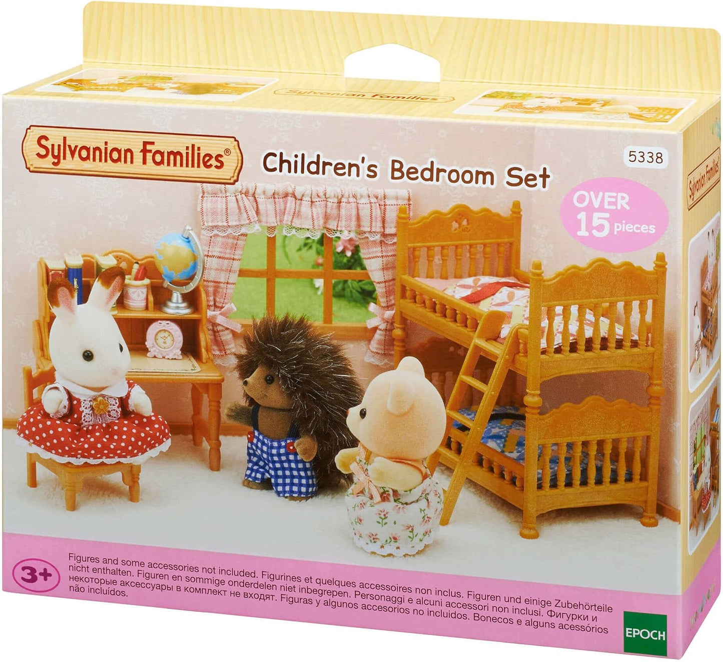 Sylvanian Families Conjunto de quarto infantil - móveis para casa de bonecas 5338