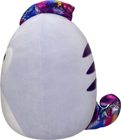 Squishmallows 16" Coleen, o camaleão roxo - Adicione Coleen ao seu esquadrão, brinquedo de pelúcia ultramacio, pelúcia oficial Kellytoy