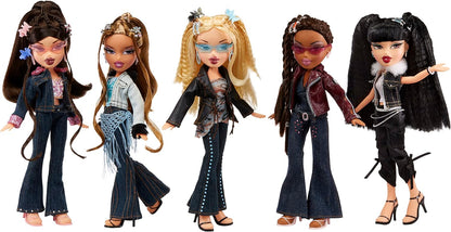 Bratz Boneca de moda de edição especial de 21º aniversário - SASHA - Inclui 2 roupas de moda, 2 pares de sapatos, bolsa e acessórios glamorosos - Relançamento favorito dos fãs - Para crianças e colecionadores com mais de 4 anos