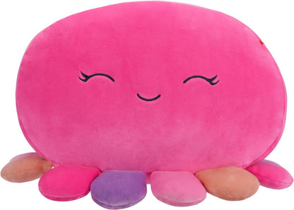 Squishmallows SQCR04187 Empilháveis 12 polegadas de tamanho médio Ultrasoft Oficial Kelly Toy Plush, Polvo Octavia-Rosa com Tentáculos Multicoloridos