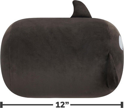 SQCR04184 Kai-Black Orca Squishmallows Apilable 12 pulgadas Tamaño mediano Ultrasoft Oficial Kelly Peluche