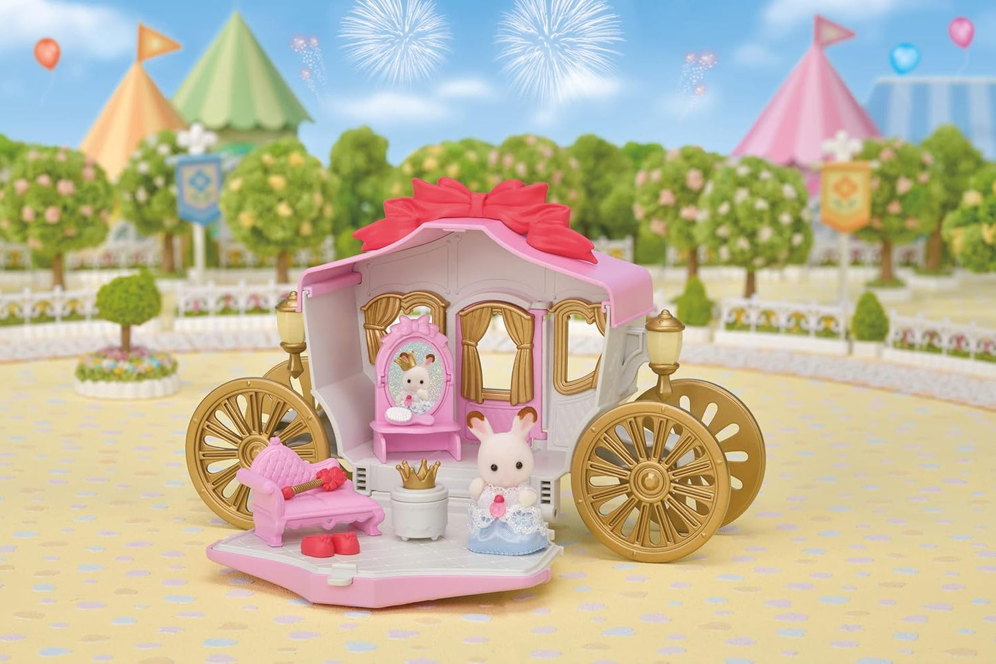 Sylvanian Families Conjunto de carruagem real - dolljouse playset 5543