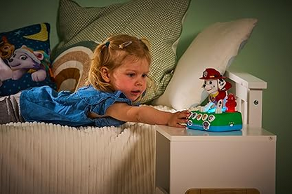 VTech PAW Patrol - Storytime With Marshall, brinquedo oficial PAW Patrol com 4 histórias, música e sons, luz noturna e cronômetro, presente para crianças de 3, 4, 5 anos ou mais, versão em inglês