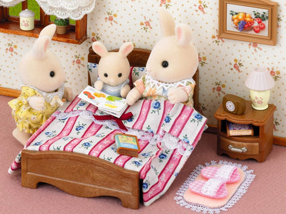 Sylvanian Families 5338 Conjunto de Quarto Infantil, Multicolor & Famílias - Cama Semi-Casal