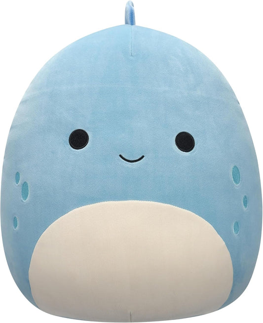 Squishmallows Original 16 Polegadas - John-John the Blue Dino