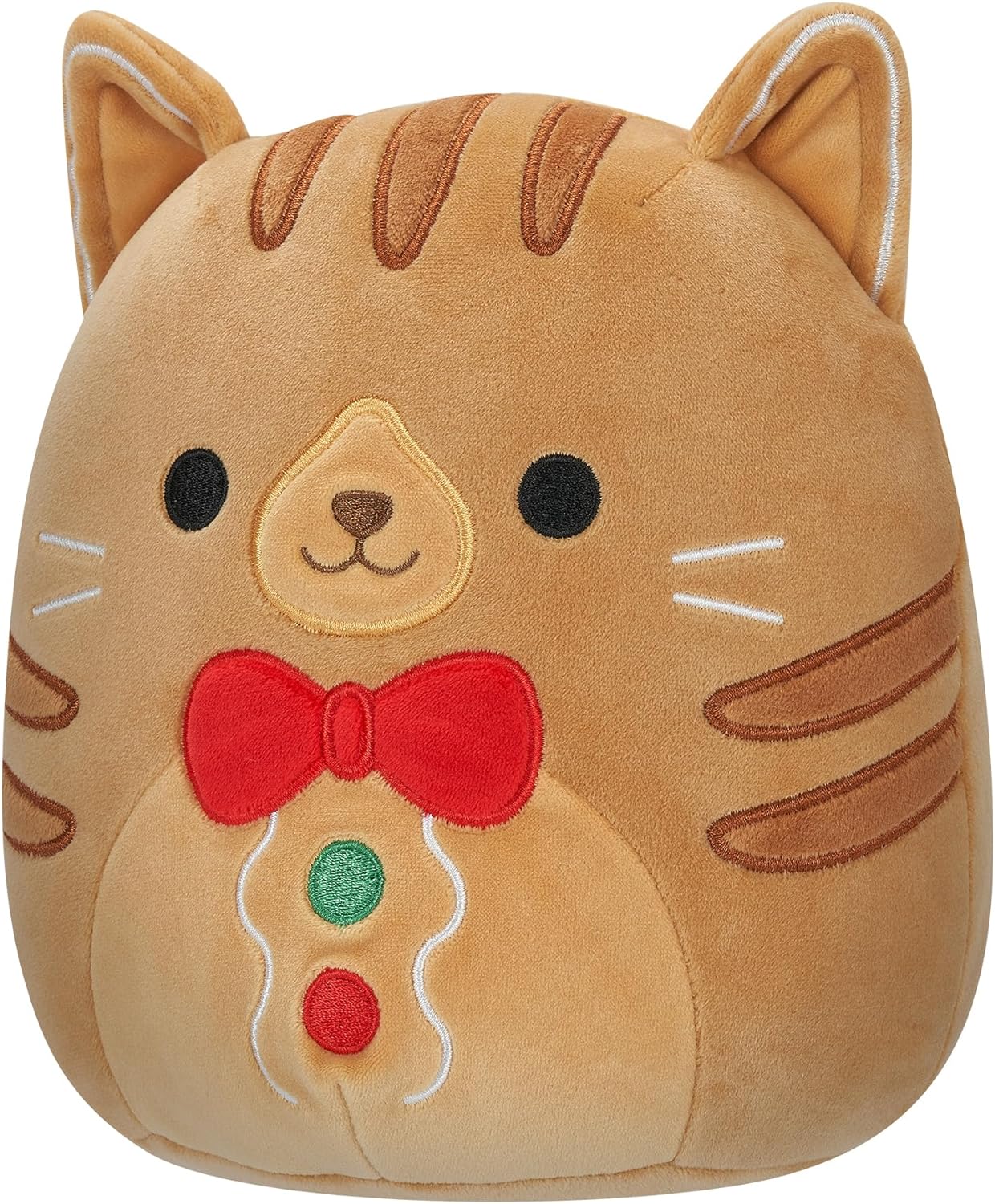 Squishmallows Pelúcia ultramacia original de 7,5 polegadas para gato de gengibre de tamanho pequeno