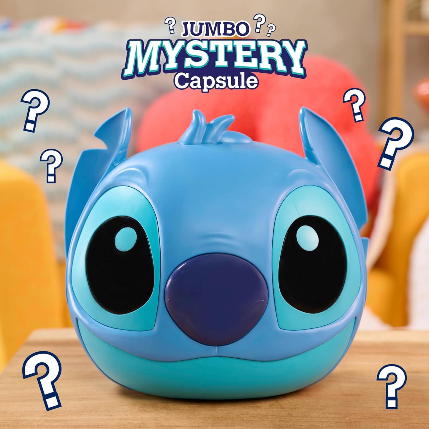 Just Play Disney Stitch Jumbo Mystery Capsule, brinquedos infantis para maiores de 3 anos