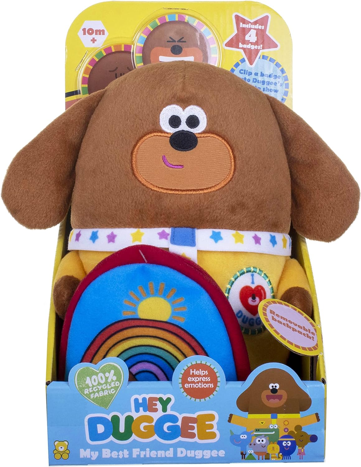 Hey duggee woof hot sale duggee soft toy