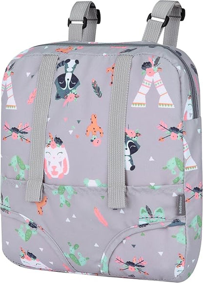 Bebamour Mochila Porta Muñecas, 100% Algodón, Mochila Infantil para Muñecas, Bolsa de Almacenamiento de Accesorios