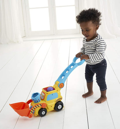 VTech POP e Drop Digger, escavadeira educacional para crianças pequenas, presente de brinquedo para meninos e meninas de 12 meses a 2 e 3 anos