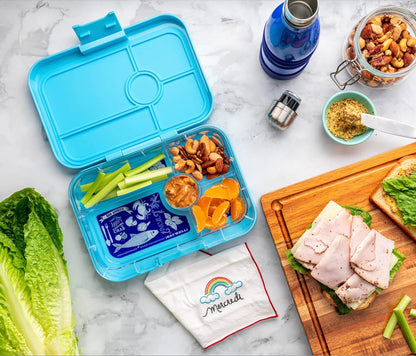 Yumbox TAPAS Tamanho Maior - Lancheira Bento à prova de vazamentos com 5 compartimentos para pré-adolescentes, adolescentes e adultos (Greenwich Green)…