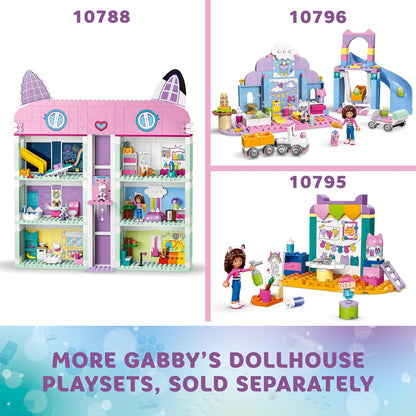 LEGO Gabby’s Dollhouse Gabby’s Party Room Disco Playset para crianças, brinquedo de entretenimento de DJ com slides e figuras de animais, presente criativo de dramatização para meninas e meninos de 4 anos ou mais 10797