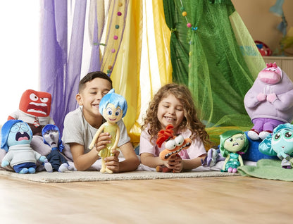 Peluche oficial Joy, Inside Out 2 de Disney Store, 38 cm/14,9 pulgadas, figura de personaje de peluche pequeño y tierno para niños, apto para mayores de 0 años