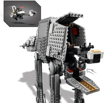 LEGO Star Wars AT-AT 75288 Kit de Construcción, Divertido set de juguetes de construcción para que los niños interpreten emocionantes misiones en el universo Star Wars y recreen escenas clásicas de la trilogía Star Wars (1,267 piezas)